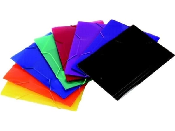 Center Folder with elastic A4 mix 80014