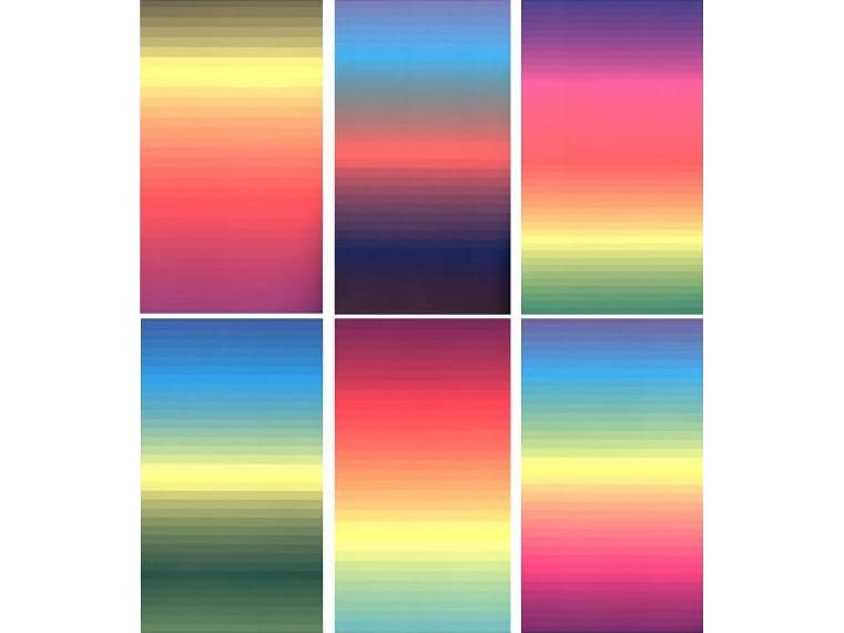 Cormoran A4 adhesive cutout Rainbow