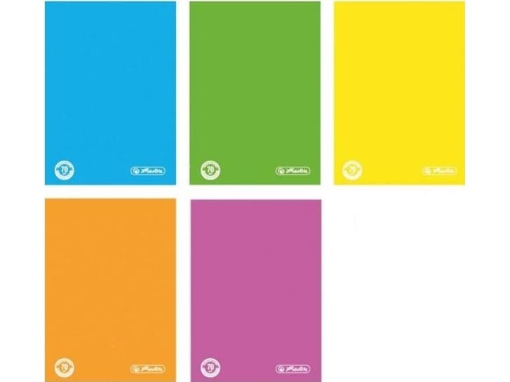 Herlitz Brulion B5/120K Color Bloking grille (5 pcs)