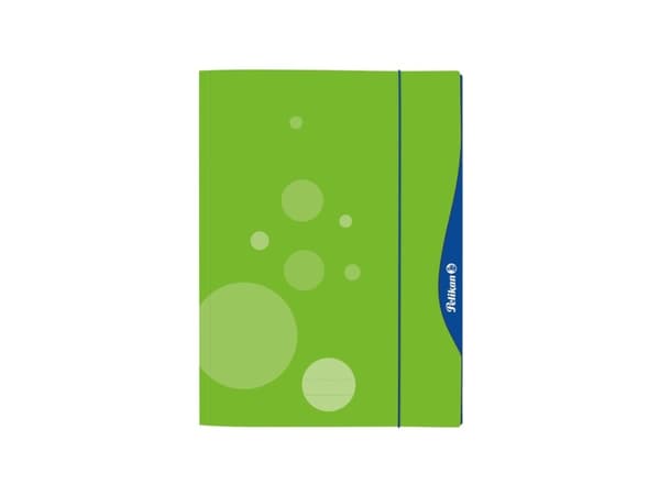 Pelikan 237642, A3, Kartong, Grön, Poträtt, Resårband
