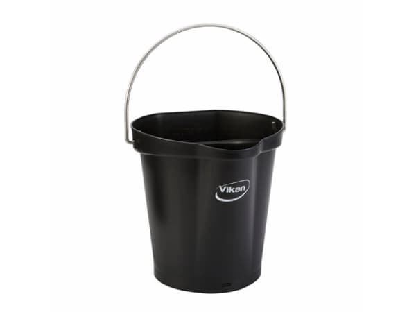 Hink Vikan Hygiene 6 ltr Svart Rengöring/matkontakt,1 st