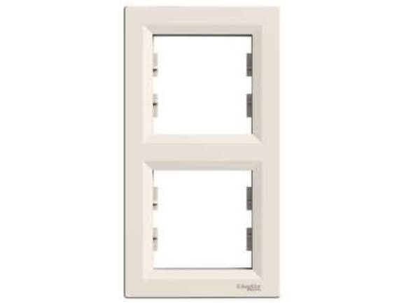 Schneider Electric Ramka podwójna Asfora Cremeowa EPH5810223