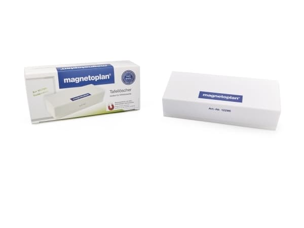 Magnetoplan 12295, Taulupyyhin, Valkoinen, Laatikko, 1 kpl