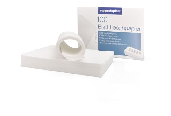 Magnetoplan 12296, Trekkpapir, Hvit, Boks, 100 stykker