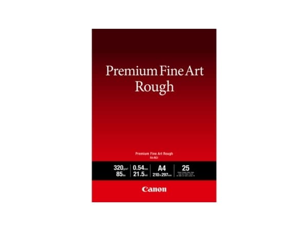 Canon Premium FA-RG1 - Grov - 21,5 mil - A3 (297 x 420 mm) - 320 g/m² - 25 ark konstpapper - för imagePROGRAF PRO-1000