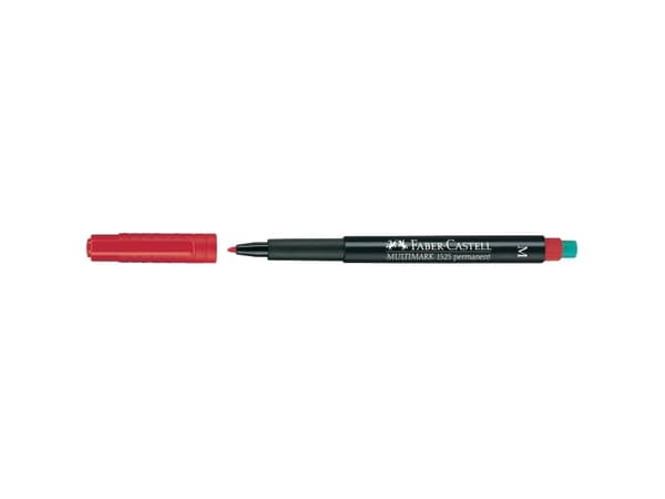 Faber-Castell 152521, Punainen, Musta, Punainen, Muovi, 1 mm, 1 kpl