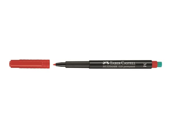 Permanent marker Faber-Castell, multi, medium, rød