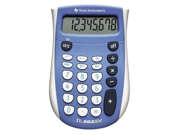 Texas Instruments TI-503 SV - Lommekalkulator - 8 sifre - batteri