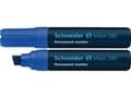 Miniatyrbilde 3 av 3: Schneider Schreibgeräte Maxx 280, Blå, Meisel tupp, Sort, Blå, 4 mm, 1,2 cm, Fotoark kartong, Glass, Papir, Plast, Tre