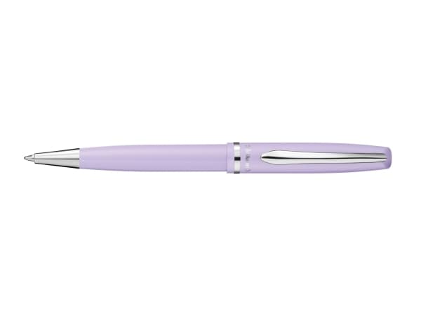 Pelikan Jazz Pastell, Klämma, Indragbar kulspetspenna med vridfunktion, Påfyllnadsbar, Blå, 1 styck, Medium