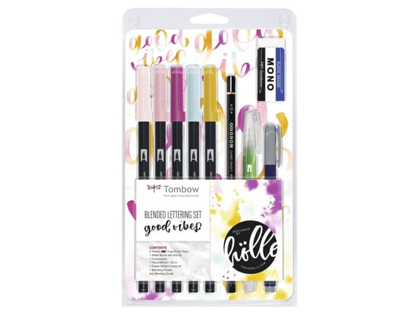 Tombow Blended lettering set Good Vibes