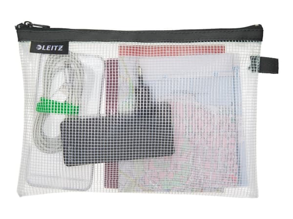 Leitz WOW Travel Medium - Pung for passport / cables / power banks / cosmetics - EVA-folie - svart