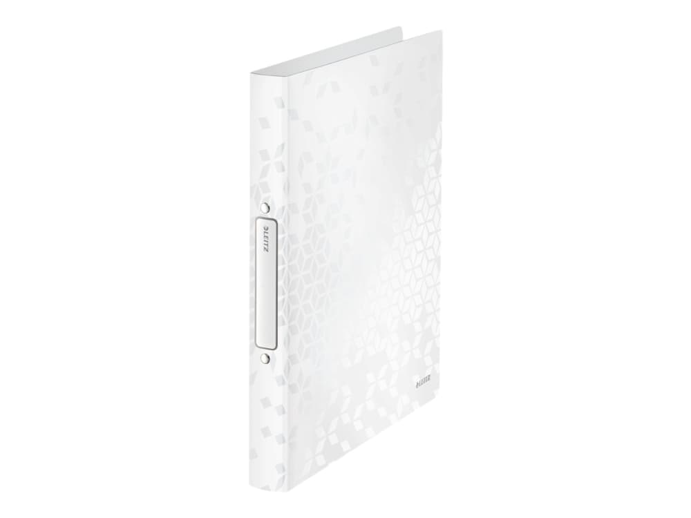 Leitz WOW - Ringpärm - ryggbredd: 32 mm - för A4 - kapacitet: 190 ark - vit