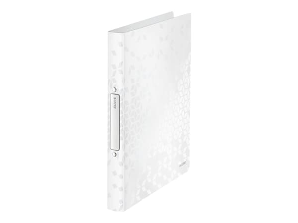 Leitz WOW - Ringpärm - ryggbredd: 32 mm - för A4 - kapacitet: 190 ark - vit