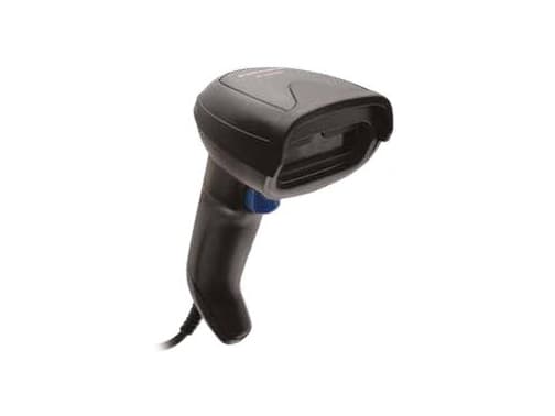 Datalogic GD4290, Käsikäyttöinen viivakoodinlukija, 1D, lineaarinen, johdollinen, RS-232, USB, musta, musta