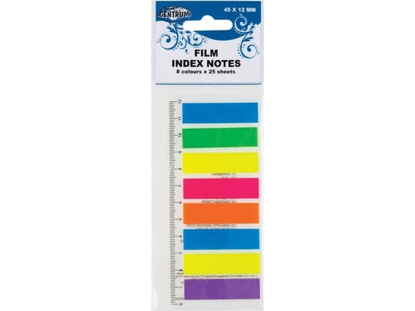 Sentrale indekseringsfaner 45x12 mm 25K. 87409