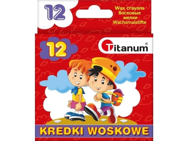 Titanum kritor 12 färger (385032)