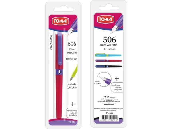 Toma reservoarpenna Extra fin-506 TOMA