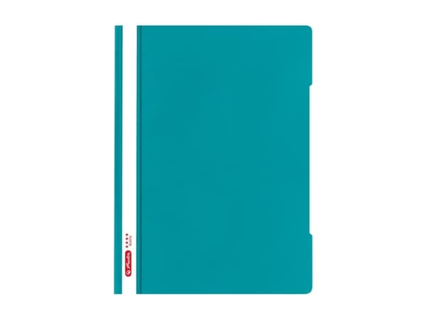 Herlitz 50016204, Turkis, Polypropylen (PP), Matt, A4, 1 stykker, Tyskland