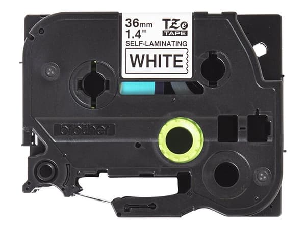 Brother TZe-SL261 - Selv-adhesiv - svart på hvitt - Rull (3,6 cm x 8 m) 1 kassett(er) laminert teip - for P-Touch PT-D800W, PT-P900W, PT-P950NW