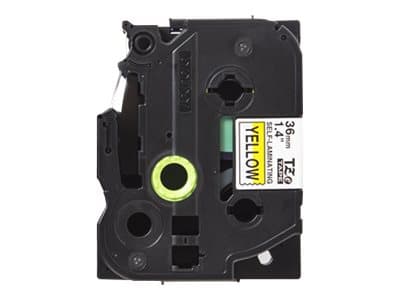 Brother TZe-SL661 - Selv-adhesiv - svart på gult - Rull (3,6 cm x 8 m) 1 kassett(er) laminert teip - for P-Touch PT-D800W, PT-P900W, PT-P950NW