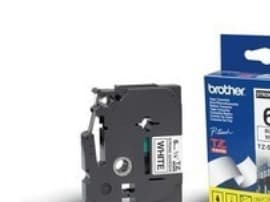 Brother - Rull (0,6 cm) teipkassett for skriver - for P-Touch PT-1080, 1090, 1230, 1290, 18, 2030, 2430, 2730, 3600, 7100, 9700, 9800, PT-GL-200
