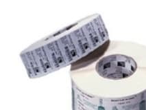 Zebra Trans Matte 2000 - Permanet adhesiv - belagt - perforert - sterkt hvitt - 102 x 152 mm 4568 etikett(er) (4 rull(er) merkelapper - for Eclipse;