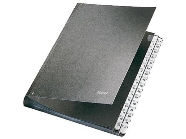 Leitz 58310095 samle plastmappe Sort A4