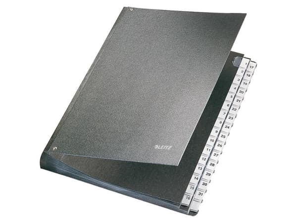 Leitz 58310095 samle plastmappe Sort A4