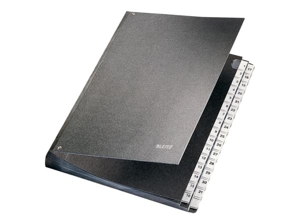 Leitz 58310095 samle plastmappe Sort A4