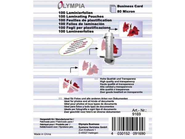 OLYMPIA - 100 stk laminert teip