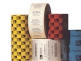 Zebra Z-Select 2000T - Matt - permanent akrylhäftning - bestruket - perforerad - vit - 25 x 102 mm 30960 etikett (er) (12 rulle/rullar x 2580) papper