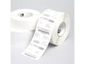 Miniatyrbilde 2 av 5: Zebra Z-Perform 1000T - Matt - permanent akryl-adhesiv - hvit - 38.1 x 76.2 mm 21804 stk (6 rull(er) x 3634) papir - for PAX 110; TLP 2746; Xi Series