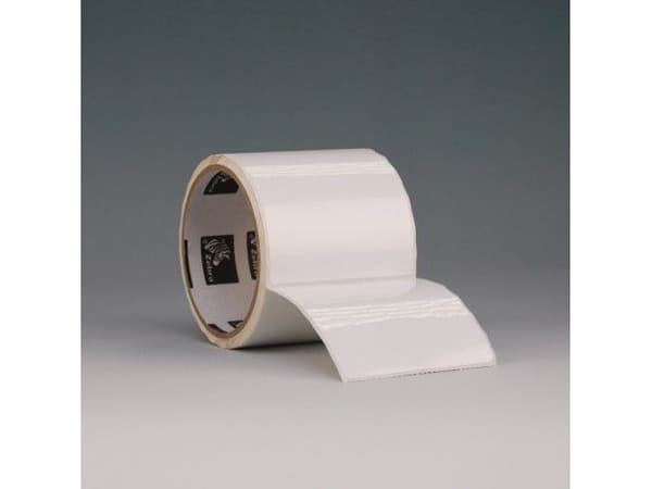Zebra Z-Ultimate 5A - Polyester - blank - permanent häftning - vit - 101.6 x 152.4 mm 3800 etikett (er) (4 rulle/rullar x 950) tejp - för PAX 110; S