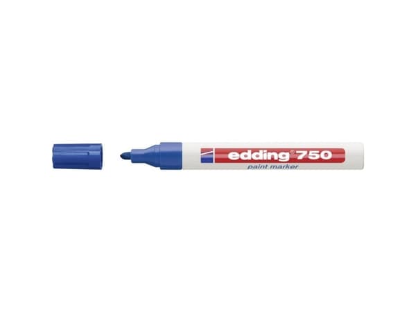 Paintmarker, Edding® 750 , 2-4 mm, blå