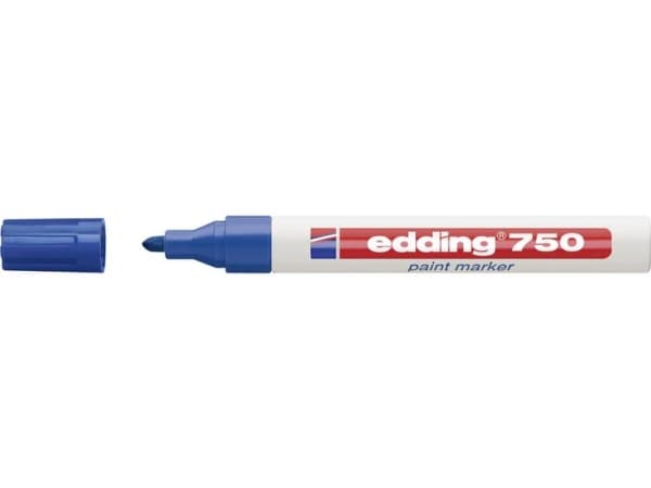 Paintmarker, Edding® 750 , 2-4 mm, blå