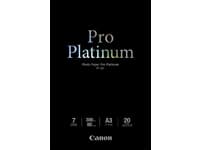 Canon Photo Paper Pro Platinum - A3 (297 x 420 mm) - 300 g/m² - 20 ark fotopapir - for PIXMA Pro9000, Pro9500