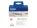 Miniatyrbilde 2 av 5: Brother DK-22212 - Permanet adhesiv - hvit - Rull (6,2 cm x 15,2 m) tape - for Brother QL-1050, 1060, 1110, 500, 550, 560, 570, 580, 600, 650, 700, 7