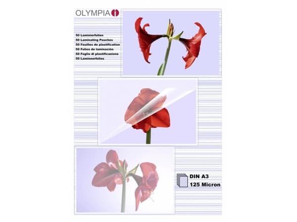 OLYMPIA - A3 (297 x 420 mm) 100 stk. lamineret band
