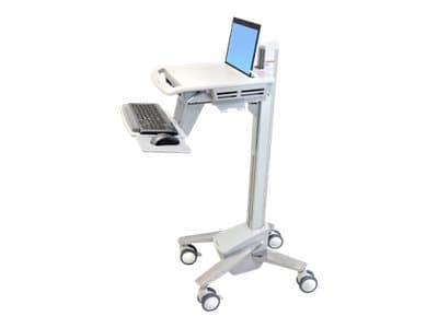 Ergotron StyleView sv40 - Vagn - Patenterade Constant Force-tekniken - för bärbar dator/PC-utrustning - lätta arbeten - låsbar - medicinsk - aluminiu