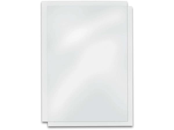 Plastforsider Fellowes A4-deksel 240 mikron gjennomsiktig PVC - (100 stk.)