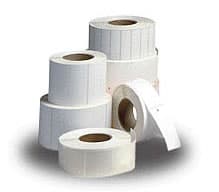 Zebra Z-Select 2000T, 102 x 64mm, Valkoinen, Lämpösiirto, 102 x 64mm, 2,5 cm, 1100 kpl, 1100 kpl