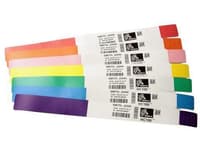 Zebra Z-Band Splash, Vaaleanpunainen, Itse kiinnittyvä tulostintarra, Suoralämpö, 1" x 10", 350 kpl