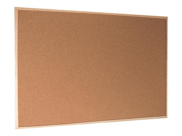 Opslagstavle Esselte kork træram.60x90cm