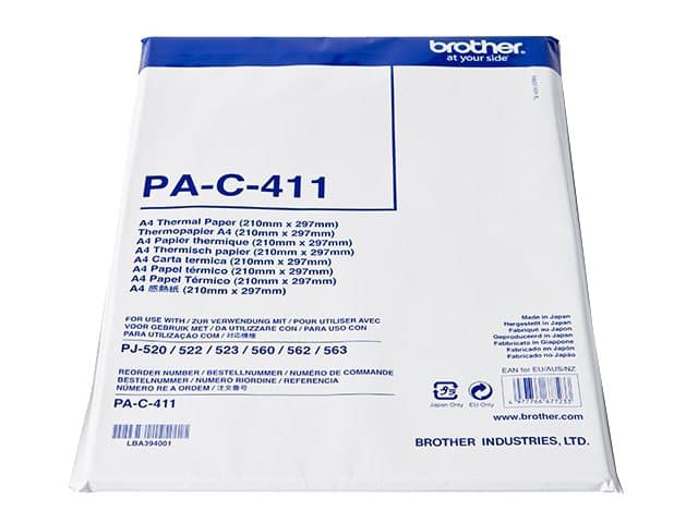 Brother Papier / Thermopapier / A4 / 100 Blatt