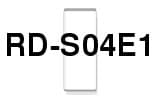 Brother RDS04E1 - Rulle (7,6 cm) 1 rulle(r) m/1552 etiketter - for Brother TD-4000, TD-4100N