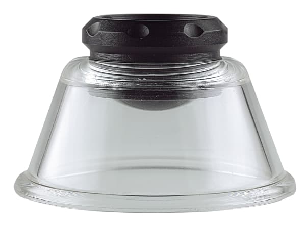 Kaiser Fototechnik 2332, 6,6 cm, 40 mm, Sort, Transparent