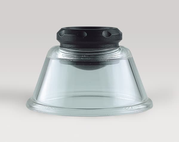 Kaiser Fototechnik 2332, 6,6 cm, 40 mm, Sort, Transparent