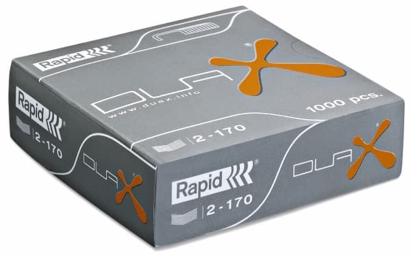 Rapid Duax - Klamrar - 20 mm - galvaniserat stål - paket med 1000 - för P/N: 21698301