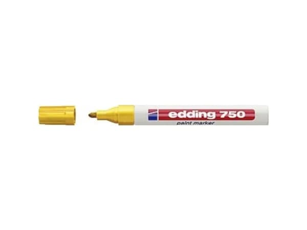 Målarpenna edding 750, gul